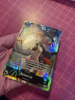 Rebecca OP04-039 Alt Art One Piece Card Game English Kingdoms of Intrigue - Image 5