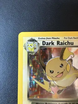 Dark Raichu 7/110 Legendary Collection Rare Holo NM- 2002 Pokemon Card - Image 2