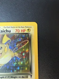 Dark Raichu 7/110 Legendary Collection Rare Holo NM- 2002 Pokemon Card - Image 3