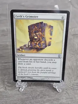 MTG Geth's Grimoire Darksteel Card 123/165 Regular Card NM Magic The Gathering - Image 1