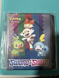 Pokemon Sword And Shield Oversized Jumbo Card Binder GameStop Promo - Image 1