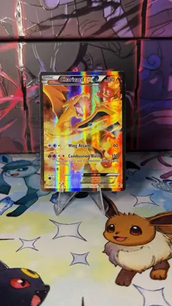 Pokemon TCG Charizard EX XY121 XY Black Star Promo Ultra Rare Card English - Image 1