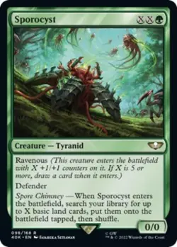 Sporocyst - Damaged / Poor MTG Universes Beyond: Warhammer 40K - Image 1
