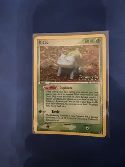 Ditto (Bulbasaur) Delta Species 36/113 Reverse Holo RH Pokemon Card LP STAMPED - Image 1