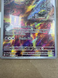 Pokemon TCG Scarlet and Violet Drowzee Card 210/198 Illustration Rare - Image 2