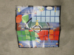 Pokemon Trading Card Game Original 1998 Poster Play Mat Foldout Game Board - Image 2
