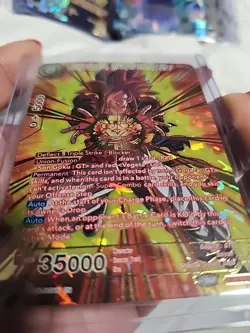 Dragon Ball Super Card Game - BT18-019 SPR - SS4 Gogeta Triumphant Together - Image 3