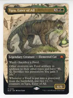 MTG - Ygra, Eater of All - Borderless 0294 Bloomburrow Mythic NM - Image 1