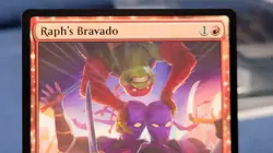 Raph's Bravado Commander Teenage Mutant Ninja Turtles MTG NM 🔮 - Image 2