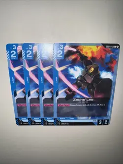 GD01-012 Zachs’ Leo X4 Playset Gundam Card Game TCG CCG English - Image 5