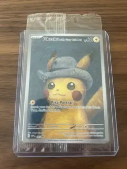Van Gogh Pikachu With Grey Felt Hat SVP 2023 Pokemon Promo Card Sealed 226 Gem - Image 1