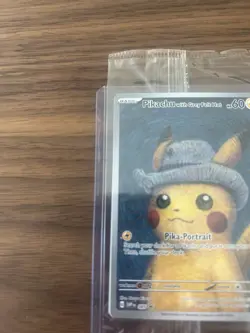 Van Gogh Pikachu With Grey Felt Hat SVP 2023 Pokemon Promo Card Sealed 226 Gem - Image 3
