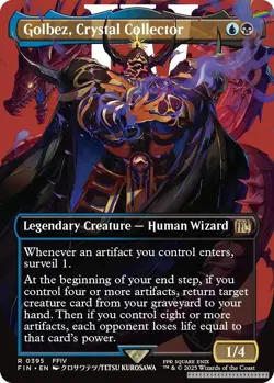 Golbez, Crystal Collector (Borderless) [FIN - 395] - NM [Foil] TCG MTG - Image 1