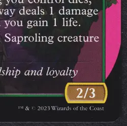 Slimefoot, the Stowaway #686 Borderless Commander Masters CMM MTG Magic Eng NM - Image 5