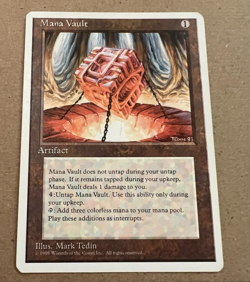 Mana Vault - 4th Edition - MTG - Magic the Gathering - LP/NM - Image 1