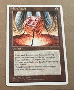 Mana Vault - 4th Edition - MTG - Magic the Gathering - LP/NM - Image 2