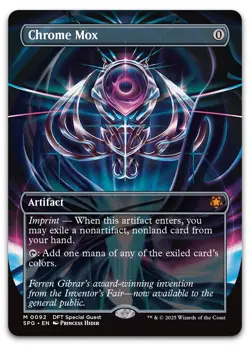 Chrome Mox (Borderless) #92 (NM) Special Guests SPG Magic MTG - Image 1
