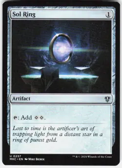 Sol Ring U Commander: Murders at Karlov Manor 237 NM - Image 1