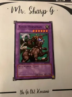 RABID HORSEMAN -1st EDITION MRD-E077 ENGLISH Yu-Gi-OH! CARD COMMON METAL RAIDERS - Image 4