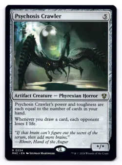 Psychosis Crawler NM Commander: Murders at Karlov Manor 0234 MTG Regular - Image 1