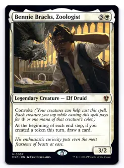 Bennie Bracks, Zoologist NM Commander: Murders at Karlov Manor 0057 MTG Regular - Image 1