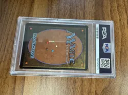 MTG Unholy Strength Revised Edition Regular Common PSA8 - Image 2