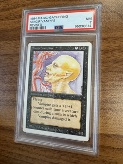 1994 SENGIR VAMPIRE - Magic the Gathering MTG - Revised Edition PSA 7 - Image 1
