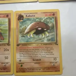 Pokemon 1ST EDITION Jungle Set Mankey/Primeape/Kabuto/Cubone/Lot 10 Cards - Image 3