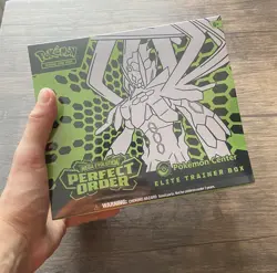 Pokemon TCG: Mega Evolution-Perfect Order Pokemon Center Elite Trainer Box - Image 1
