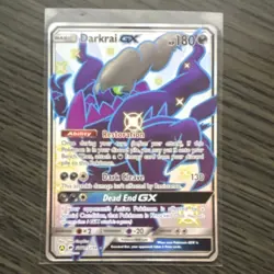 Pokemon Darkrai GX SV70/SV94 Hidden Fates Shiny Vault Full Art Holo Rare - Image 1