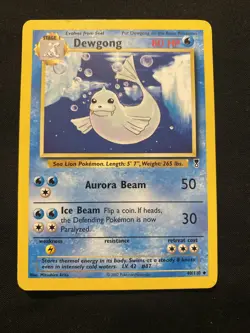 Dewgong 40/110 - Non Holo - Legendary Collection - Pokemon TCG CCG - Image 5