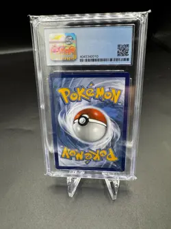 POKEMON CARD RESHIRAM & CHARIZARD GX 247 BLACK STAR PROMO SM247 CGC 8.5 - Image 2