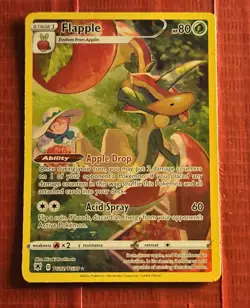 Flapple TG02/TG30 SWSH Astral Radiance Trainer Gallery FA Holo Pokemon 2022 NM - Image 1