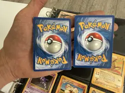 Old Pokemon Cards VINTAGE Rare Collection binder Holo WOTC 1999 & 2000s Era Lot - Image 3