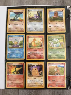 Old Pokemon Cards VINTAGE Rare Collection binder Holo WOTC 1999 & 2000s Era Lot - Image 4