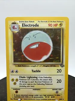Pokemon TCG: Electrode Jungle Holo Rare 2/64 - Image 2