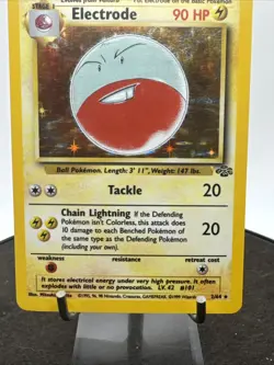 Pokemon TCG: Electrode Jungle Holo Rare 2/64 - Image 3