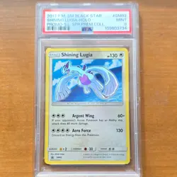 The Pokemon Company 2017 Shining Lugia SM Black Star Promo SM82 Holo PSA 9 - Image 1