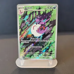Pokemon TCG Arbok Illustration Rare 176/162 Temporal Forces Holo DW2 - Image 1