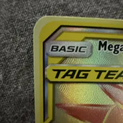 Pokemon Mega Sableye & Tyranitar GX TAG TEAM Secret Rare Full Art Holo 245/236 - Image 5