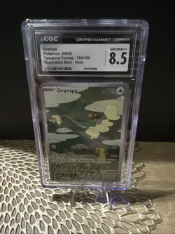 Pokemon Drampa #184 CGC 8.5 Mint Graded Slab Temporal Forces 184/162 Butterfree - Image 1