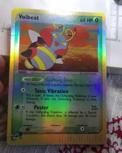 Volbeat 53/100 EX Sandstorm Reverse Holo Pokemon TCG Rare - Image 3