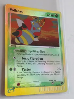 Volbeat 53/100 EX Sandstorm Reverse Holo Pokemon TCG Rare - Image 5