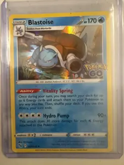Blastoise 16/101 Plasma Blast Holo Rare Pokemon TCG - Image 1