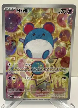 Pokemon Perfect Order Marill Illustration Rare 232/217 - Image 1