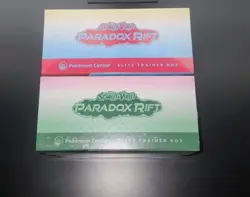 PARADOX RIFT POKEMON CENTER ETB LOT OF 2 BRAND NEW FACTORY SEALED ELITE TRAINER - Image 3