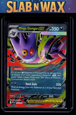 Pokemon tcg ME02: Phantasmal Flames Mega Gengar ex #056/094 - Image 1