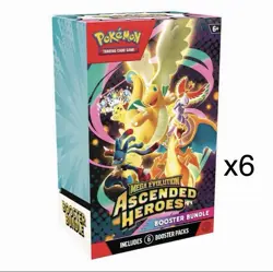 PRESALE - Pokemon TCG Ascended Heroes Booster Bundle - NEW - SEALED - 4/24/2026 - Image 1