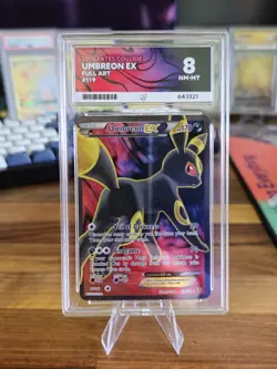 Umbreon EX 119/124 - Full Art Pokemon 2016 XY Fates Collide - ACE 8 (Mint Front) - Image 1