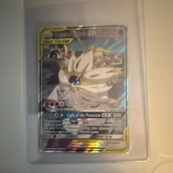 Pokemon Solgaleo & Lunala GX TAG TEAM Ultra Rare Holo Sm-Cosmic Eclipse 75/236 - Image 1